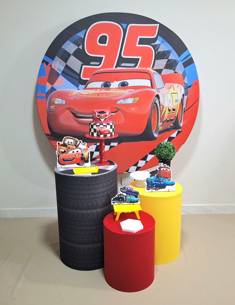 Carros Mcqueen Convencional - Balo Mais Festas Pegue E Monte