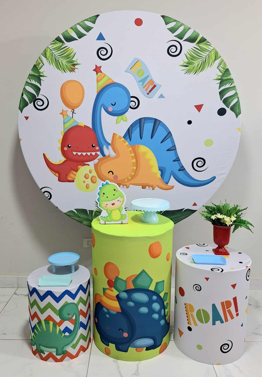 Dino Baby Promocional  - Balo Mais Festas Pegue E Monte