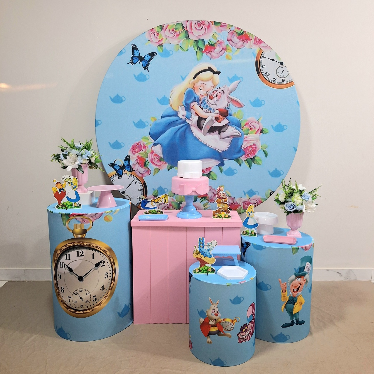 Alice No Pais das Maravilhas Especial - Balo Mais Festas Pegue E Monte