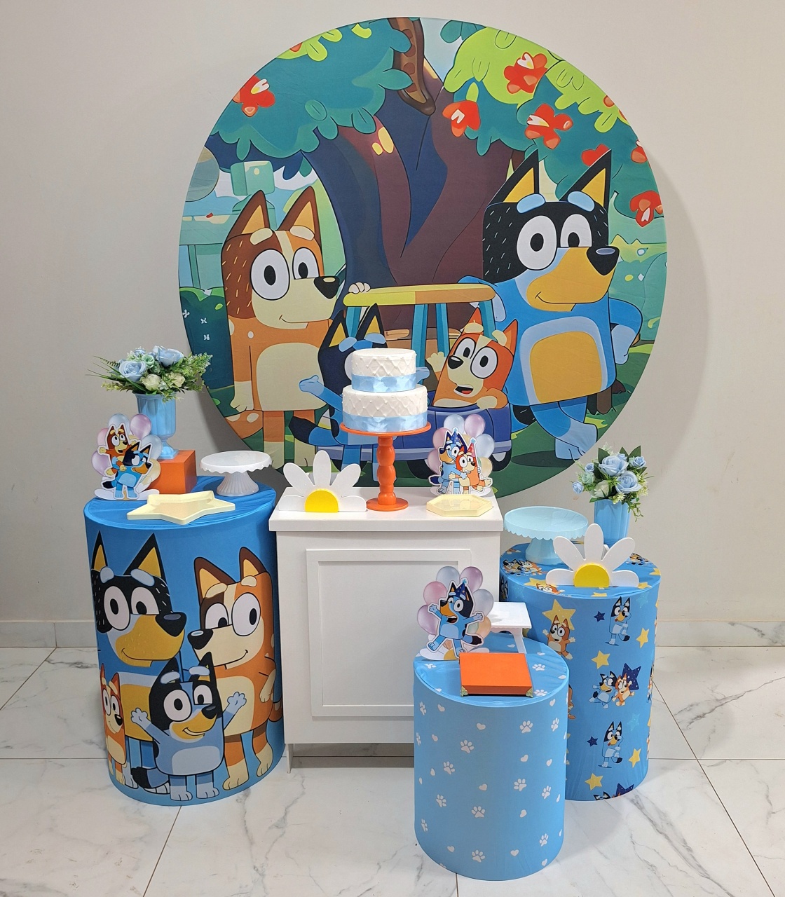Bluey Especial - Balo Mais Festas Pegue E Monte