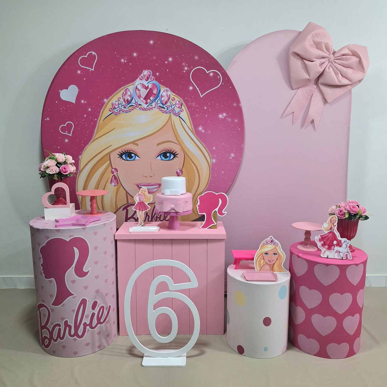Barbie Ros-Casa Excepcional  - Balo Mais Festas Pegue E Monte