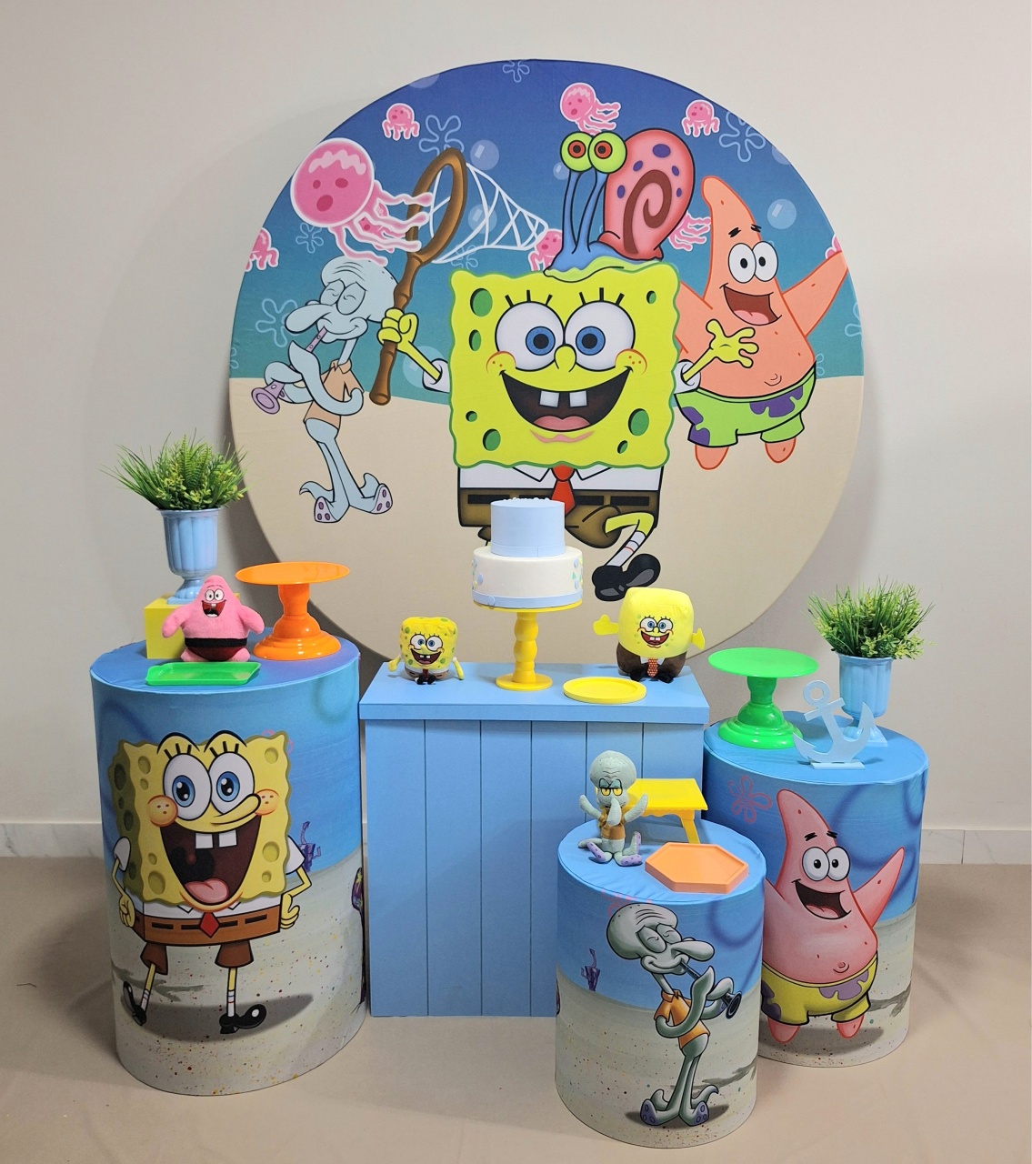 Bob Esponja Especial - Balo Mais Festas Pegue E Monte