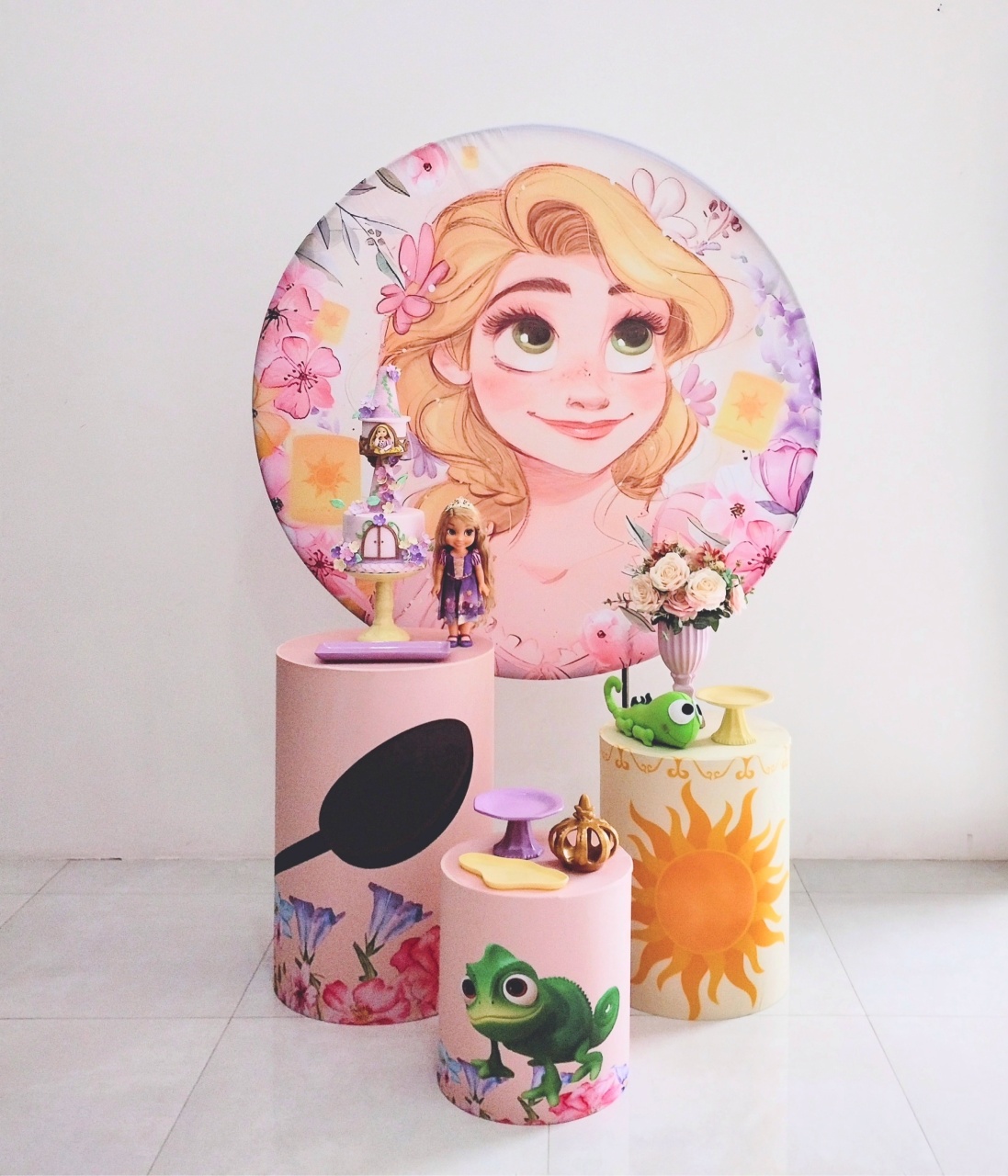Kit Prata Rapunzel   - Saroka Locacção