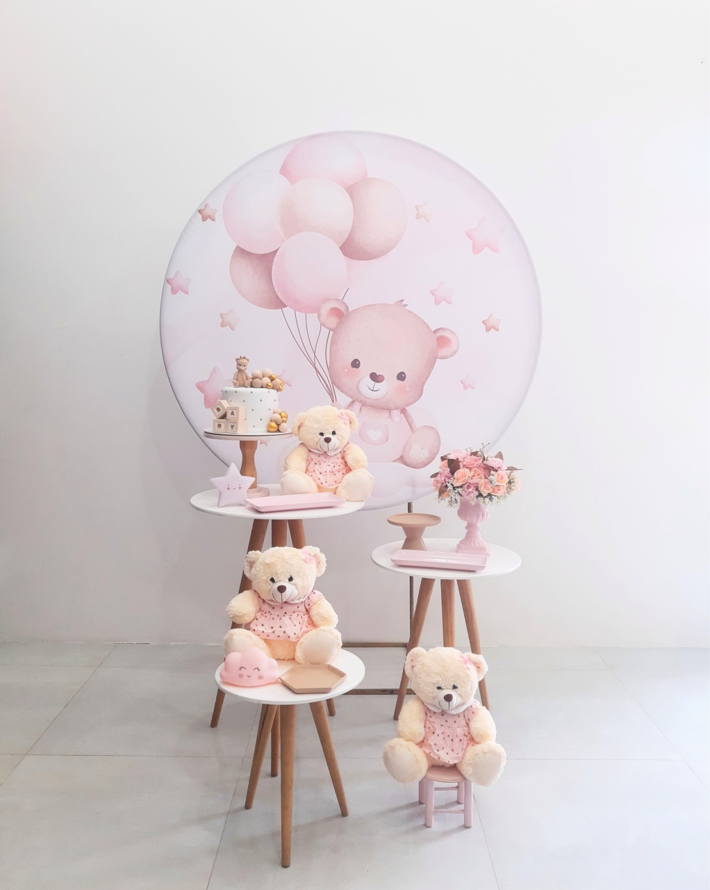 Kit Bronze Plus Chá de Bebê Ursas - Saroka Locacção