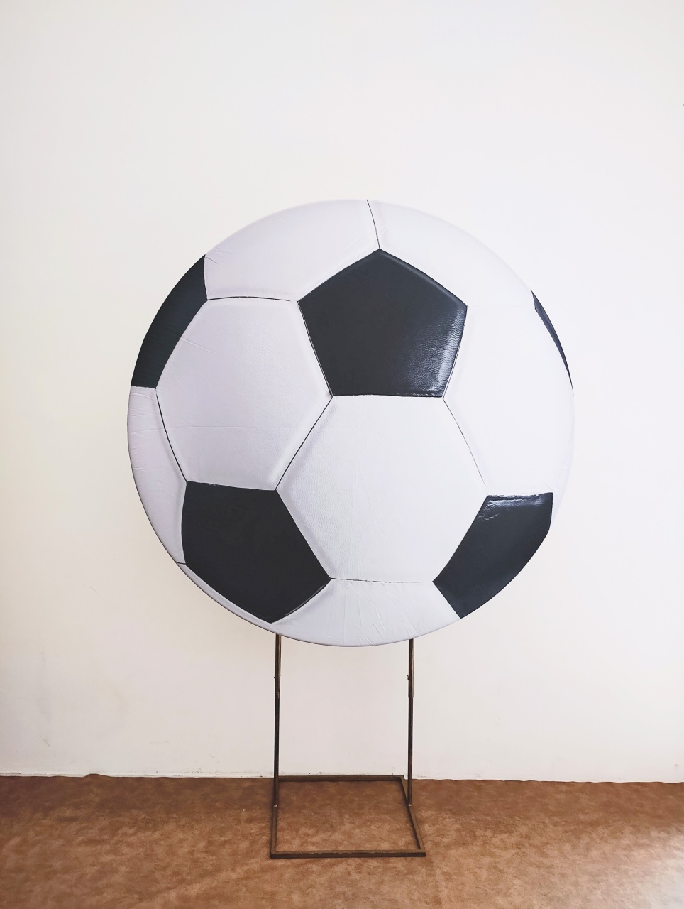Painel Redondo Sublimado Bola Futebol  - Saroka Locacção