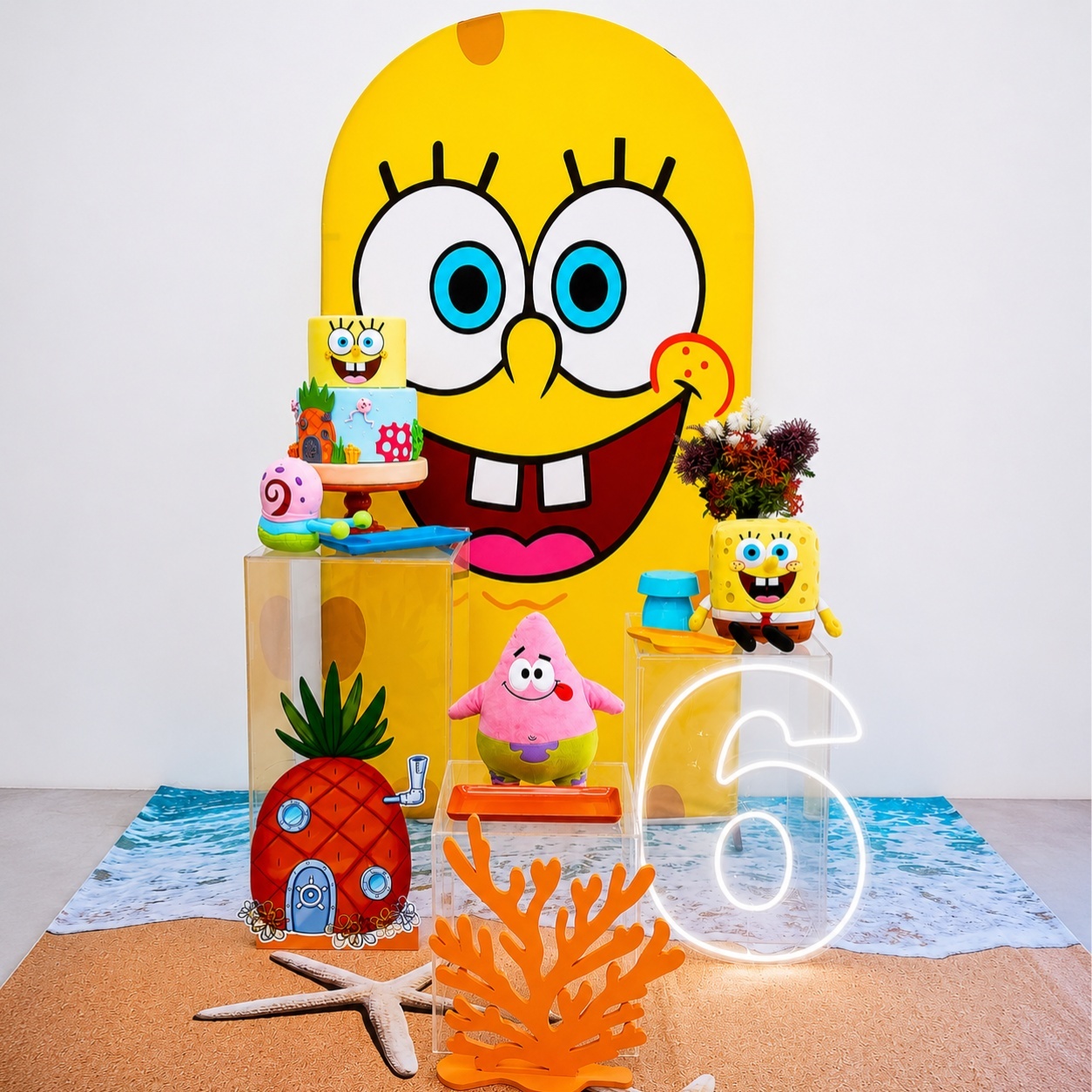 Composição Bob Esponja - Saroka Locacção