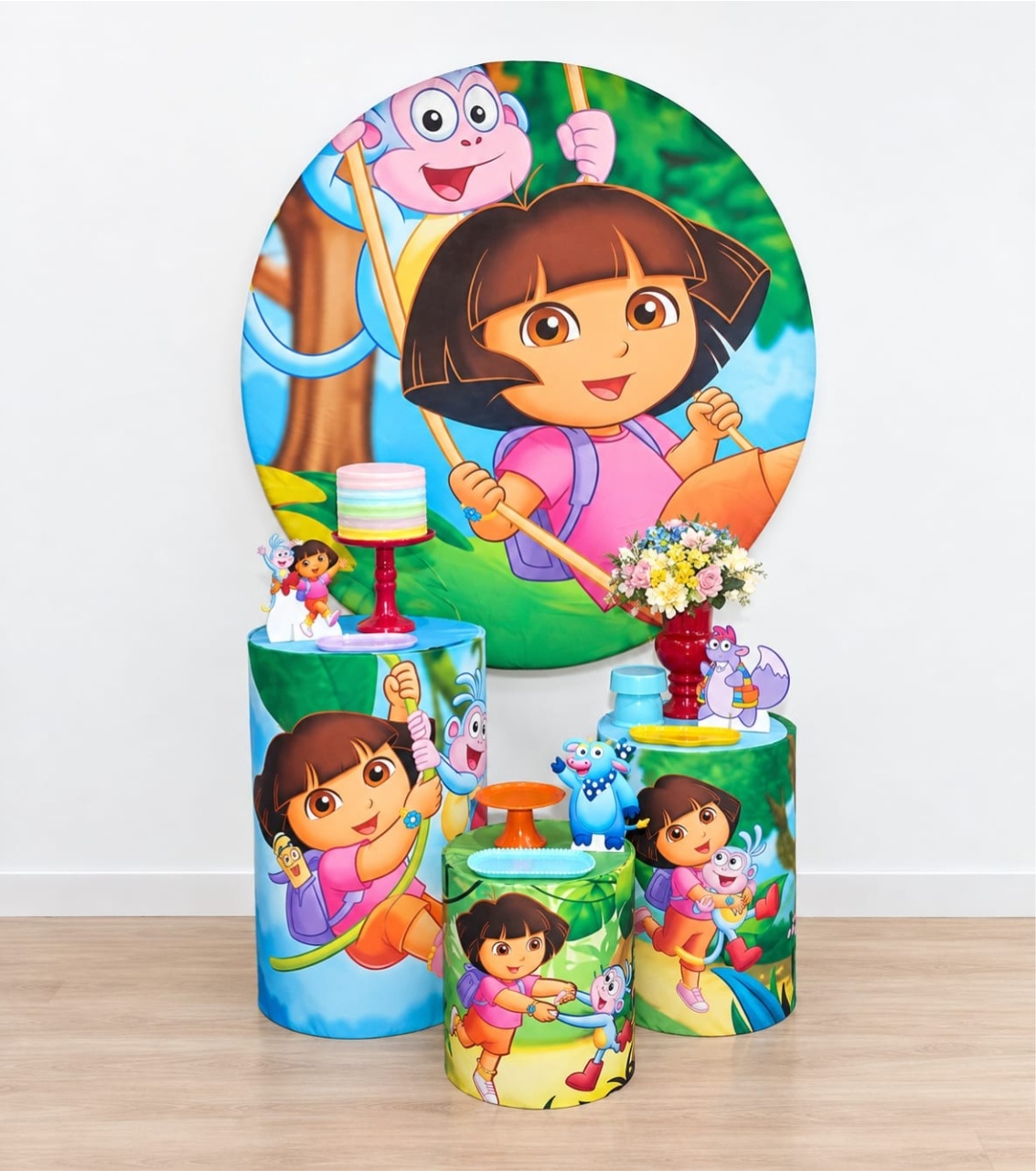 Kit Prata Dora Aventureira - Saroka Locacção