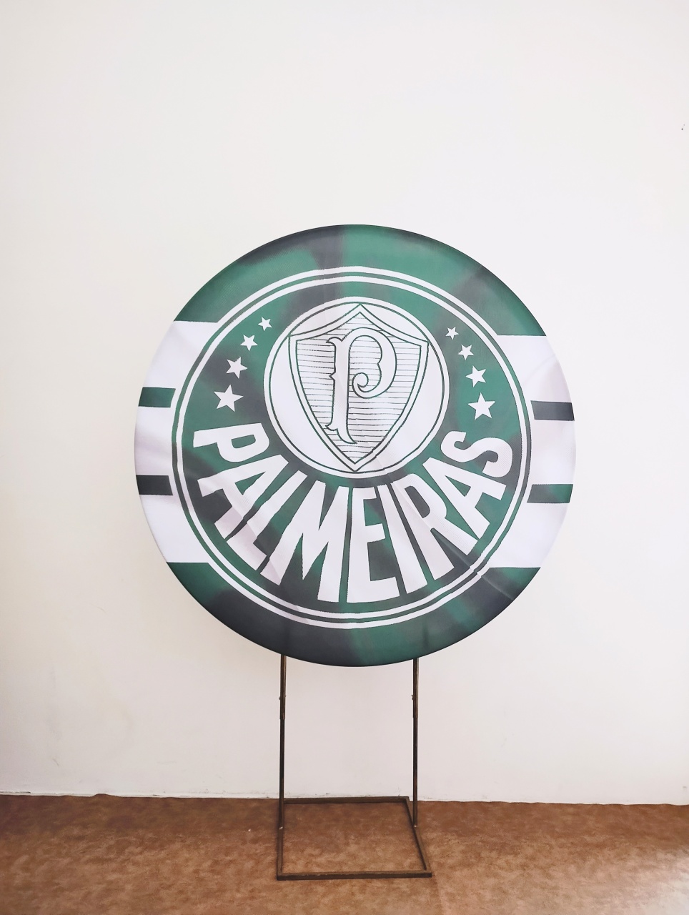 Painel Redondo Sublimado Palmeiras - Saroka Locacção