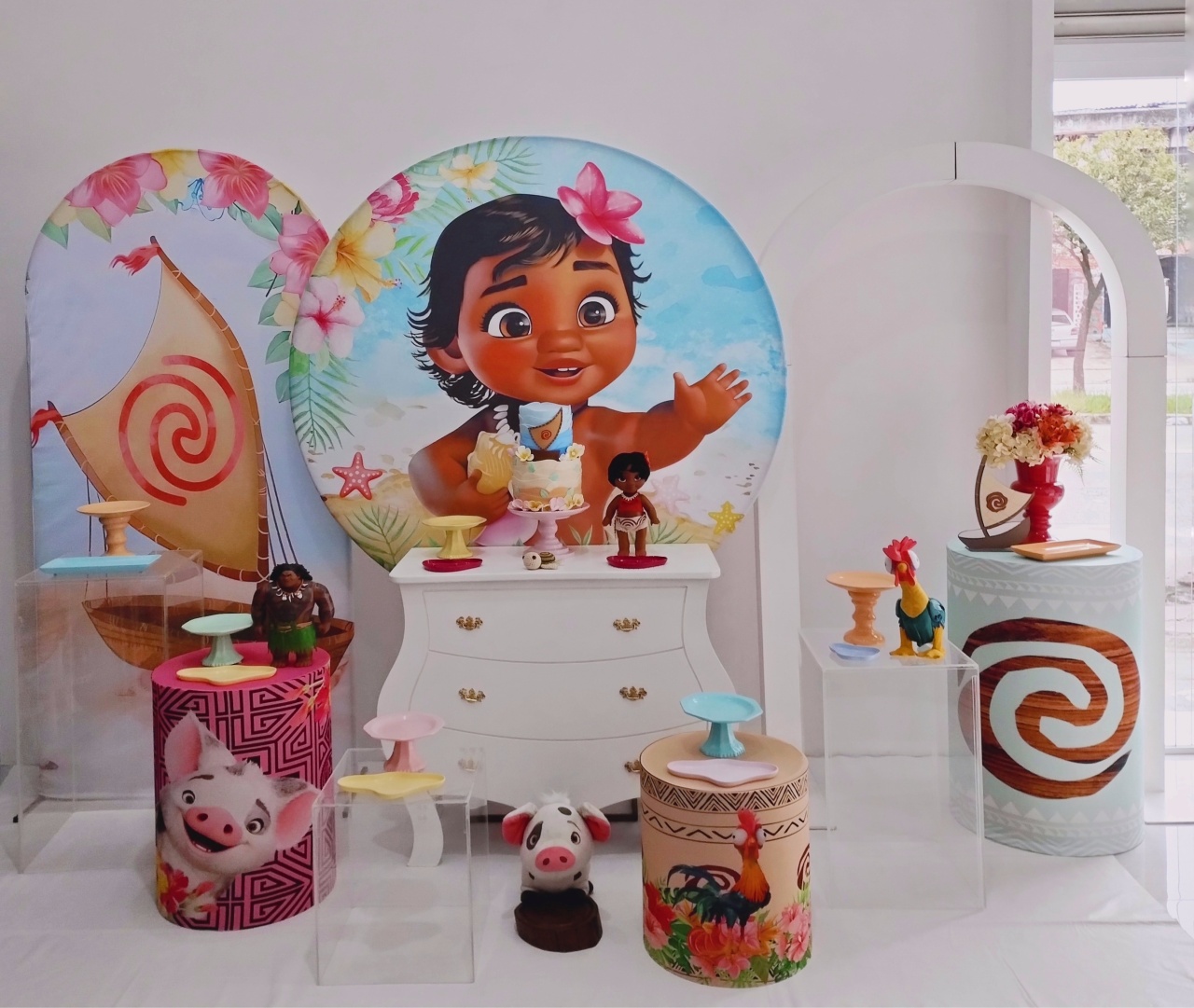 Composição Luxo Moana Baby  - Saroka Locacção