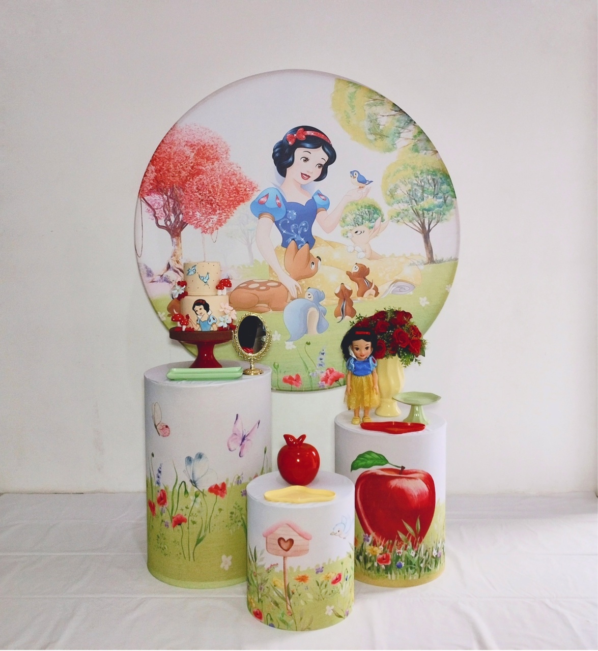 Kit Prata Branca de Neve - Saroka Locacção
