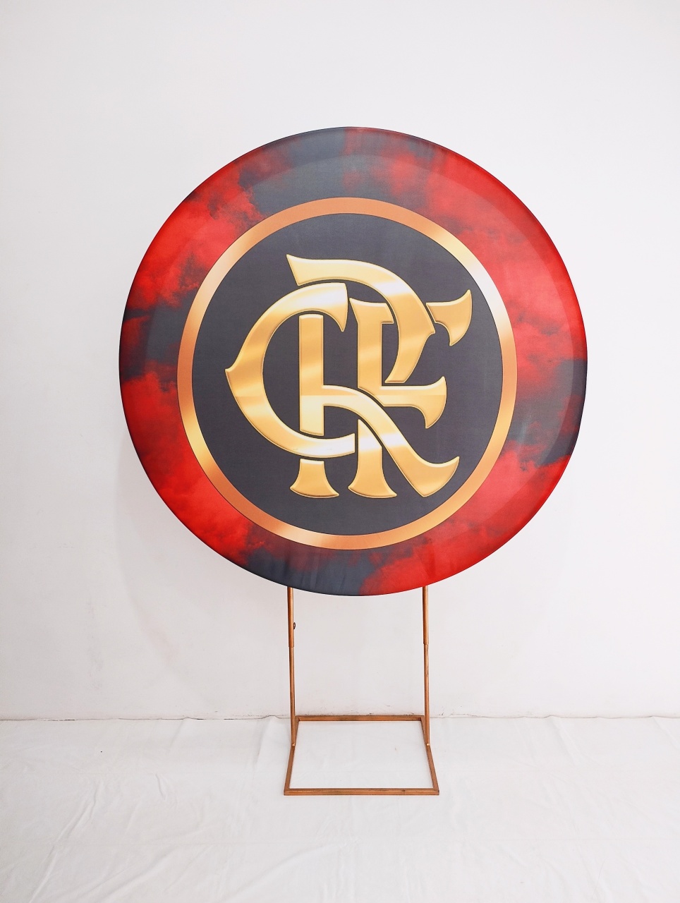 Painel Redondo Sublimado Flamengo  - Saroka Locacção