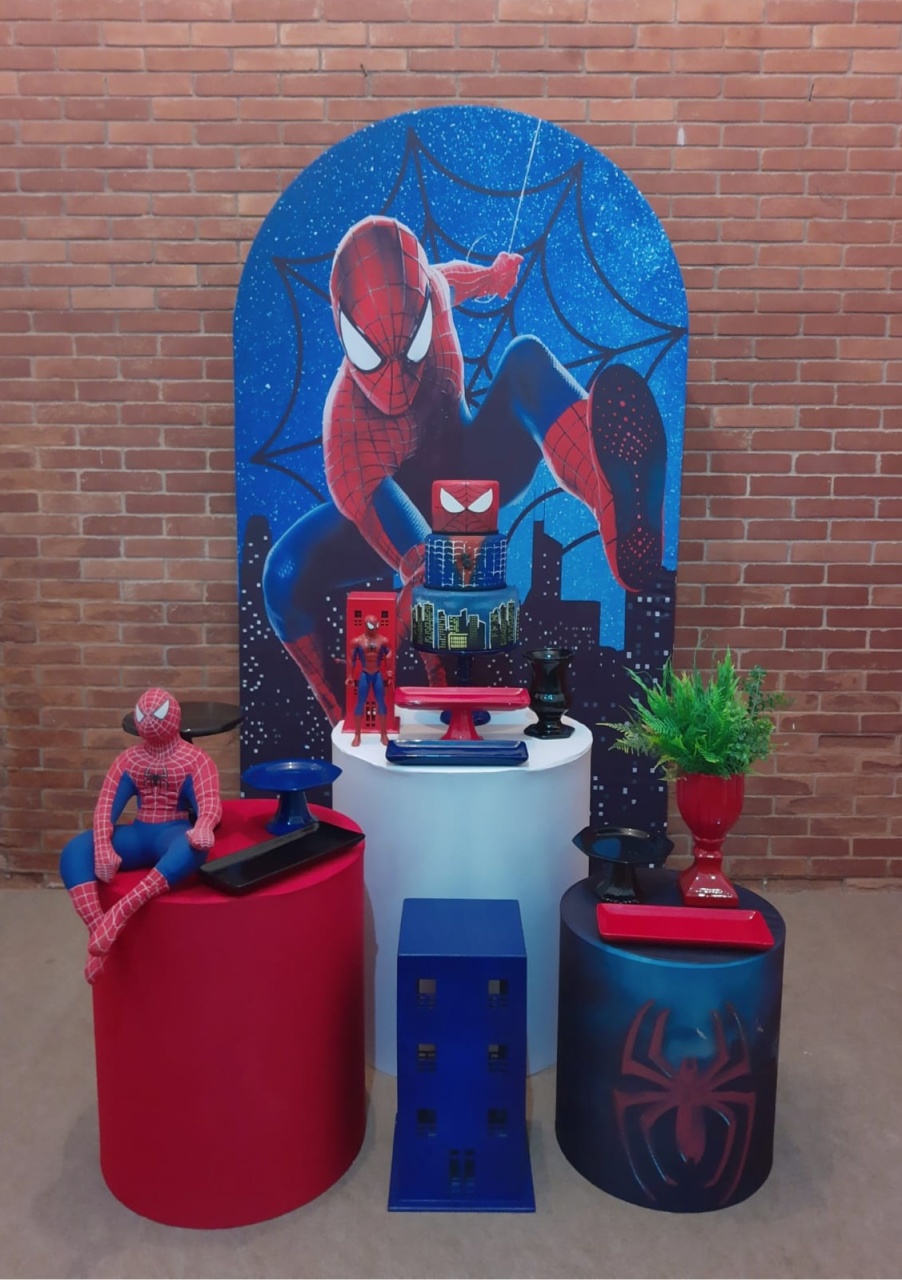 Kit Prata Plus Homem Aranha - Saroka Locacção
