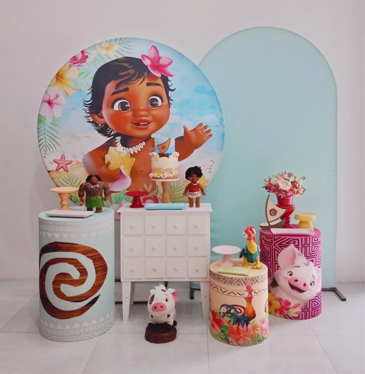 Kit Ouro Moana Baby  - Saroka Locacção