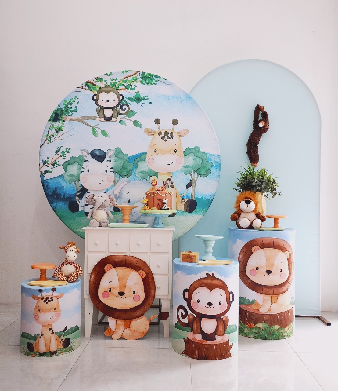 Kit Ouro Safari Baby  - Saroka Locacção