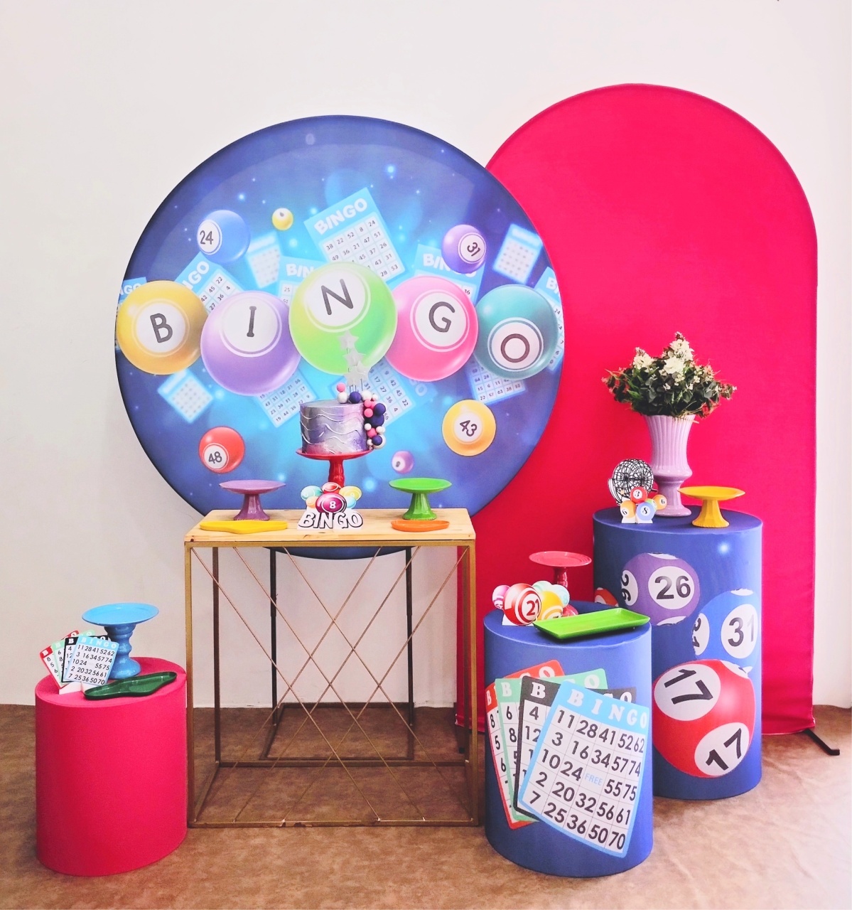 Composição Bingo - Saroka Locacção