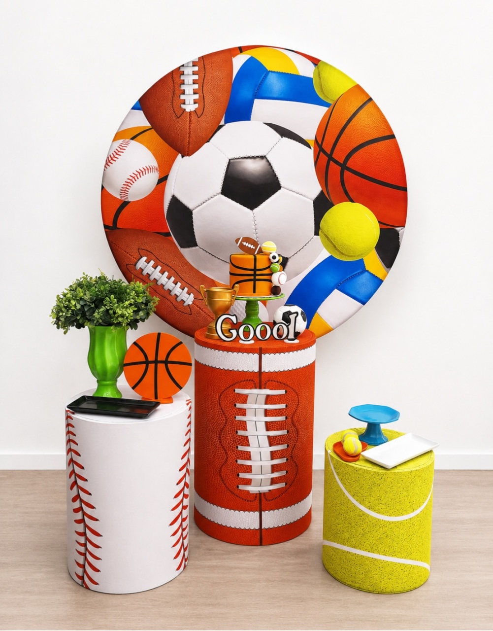 Kit Prata Plus Bolas Esportivas - Saroka Locacção