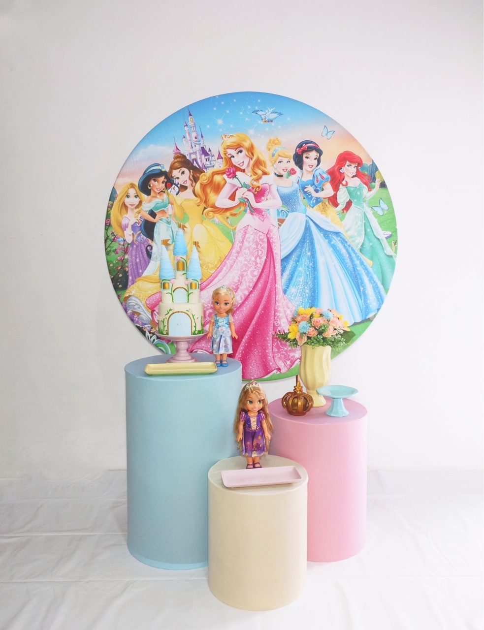 Kit Prata Princesas - Saroka Locacção
