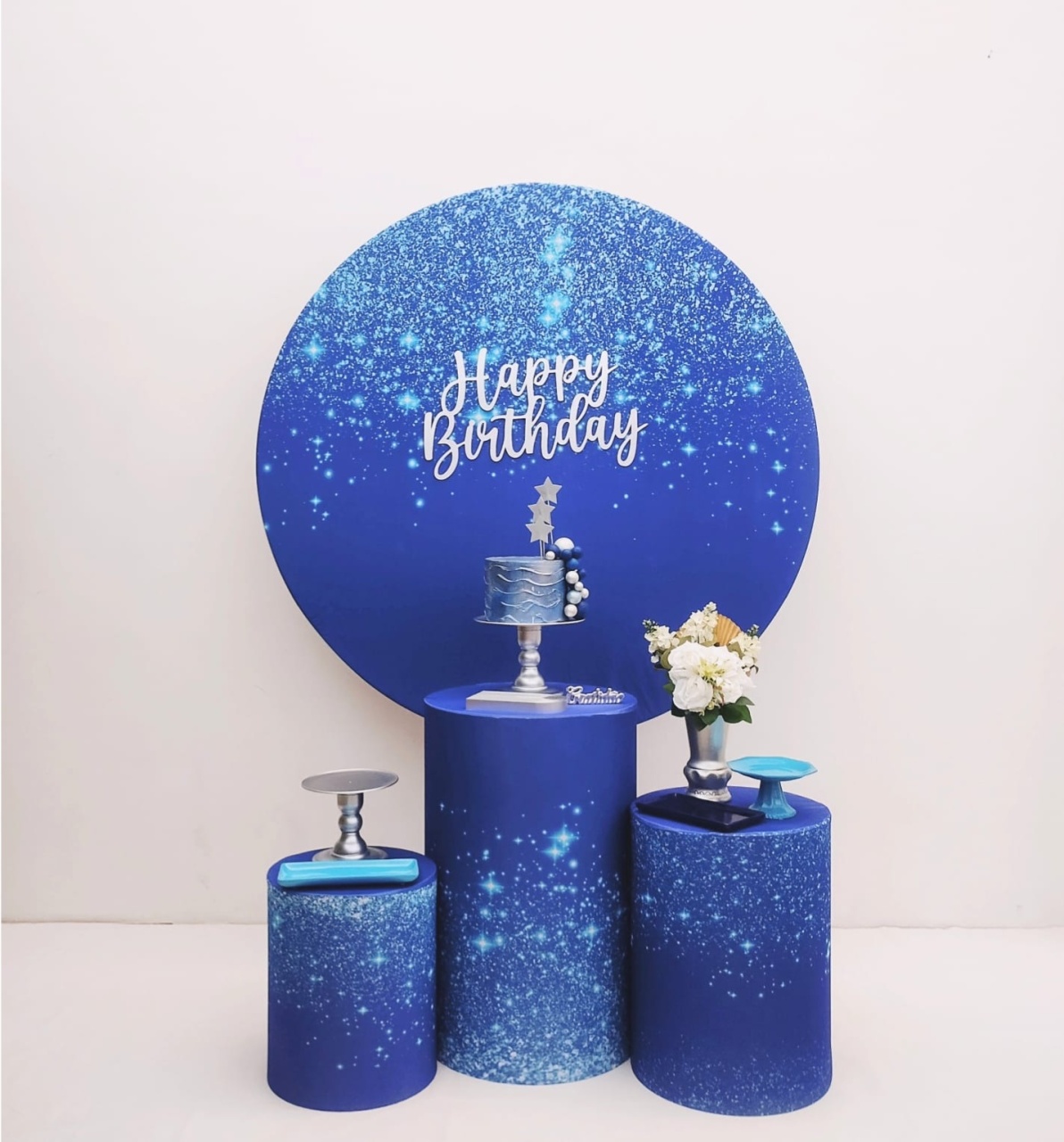 Kit Prata Glitter  - Saroka Locacção