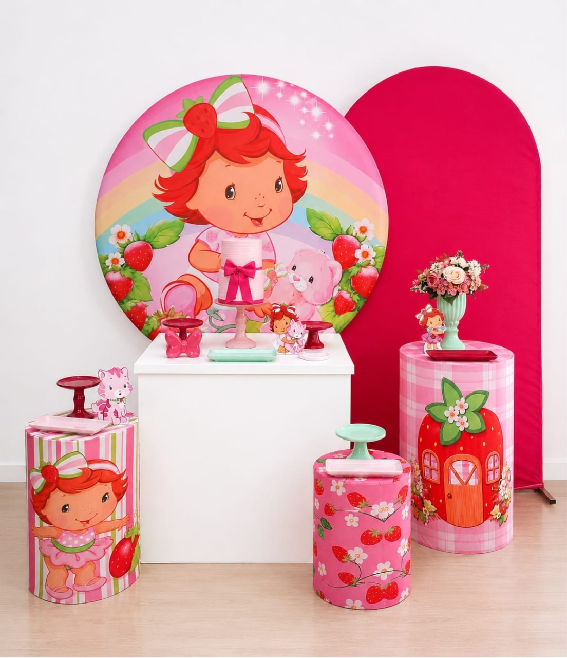 Kit Diamante Moranguinho Baby - Saroka Locacção