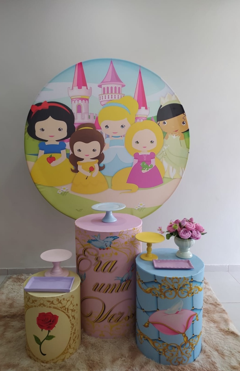 Pegue E Monte Festejar Princesas Cute  - BELAARTEFESTASBH