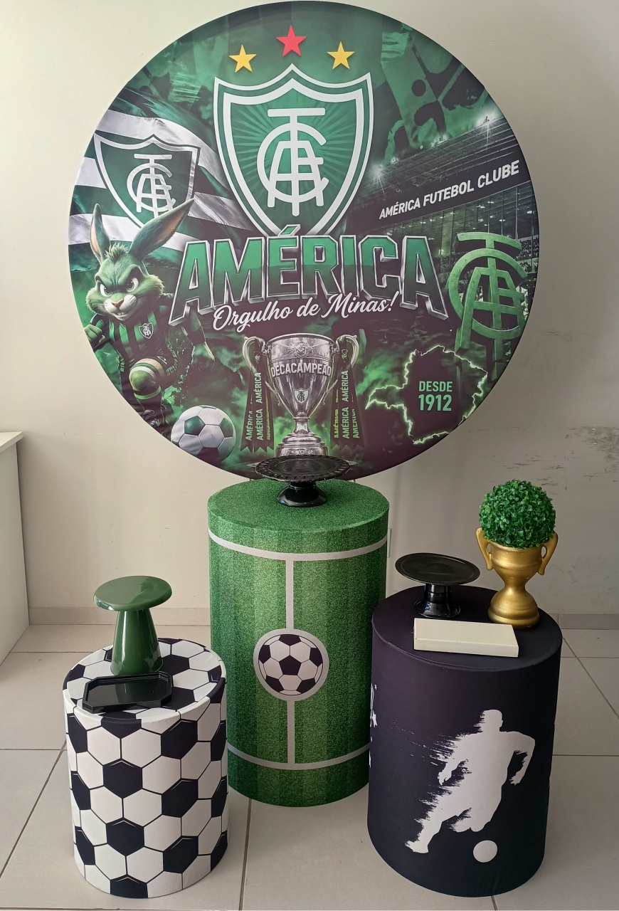 Pegue E Monte Festejar América Futebol - BELAARTECELEBRAÇÕESEPRESENTES