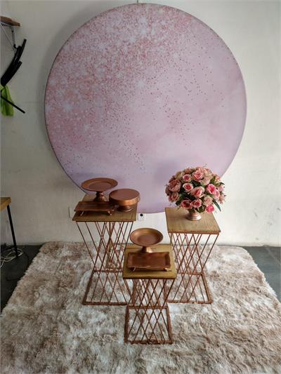 Kit Festejar Glitter Fundo Rosa - BELAARTEFESTASBH