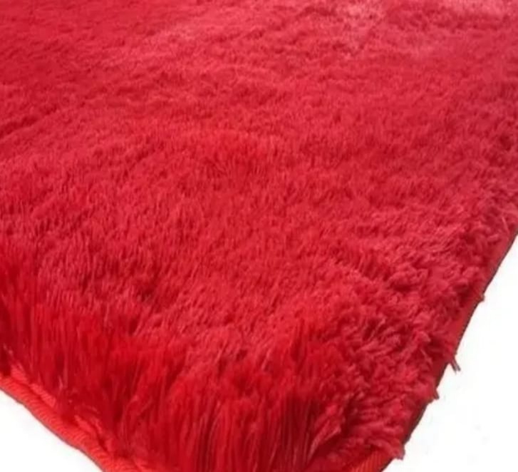Tapete Vermelho Felpudo 1,5X2,0 - BELAARTEFESTASBH