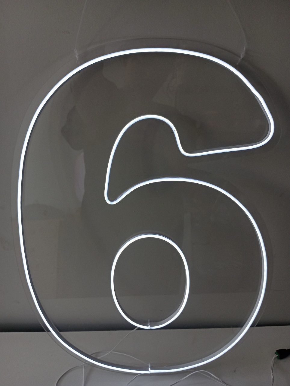 Número de Led 60Cm N6 - BELAARTEFESTASBH