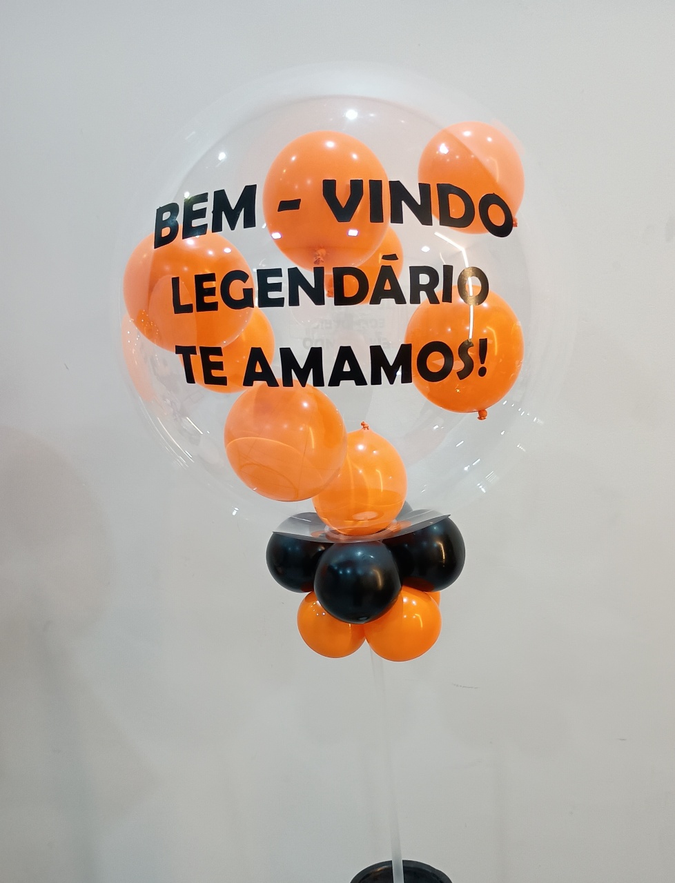 Balão Personalizado Vareta Tema Legendários  - Mércia de Lima Queiroz