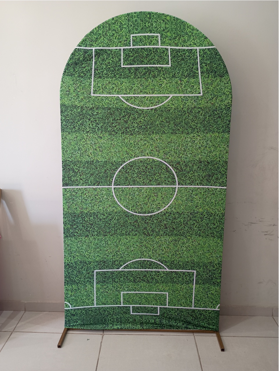 Painel Geométrico Futebol 1,0X2,0 - BELAARTECELEBRAÇÕESEPRESENTES