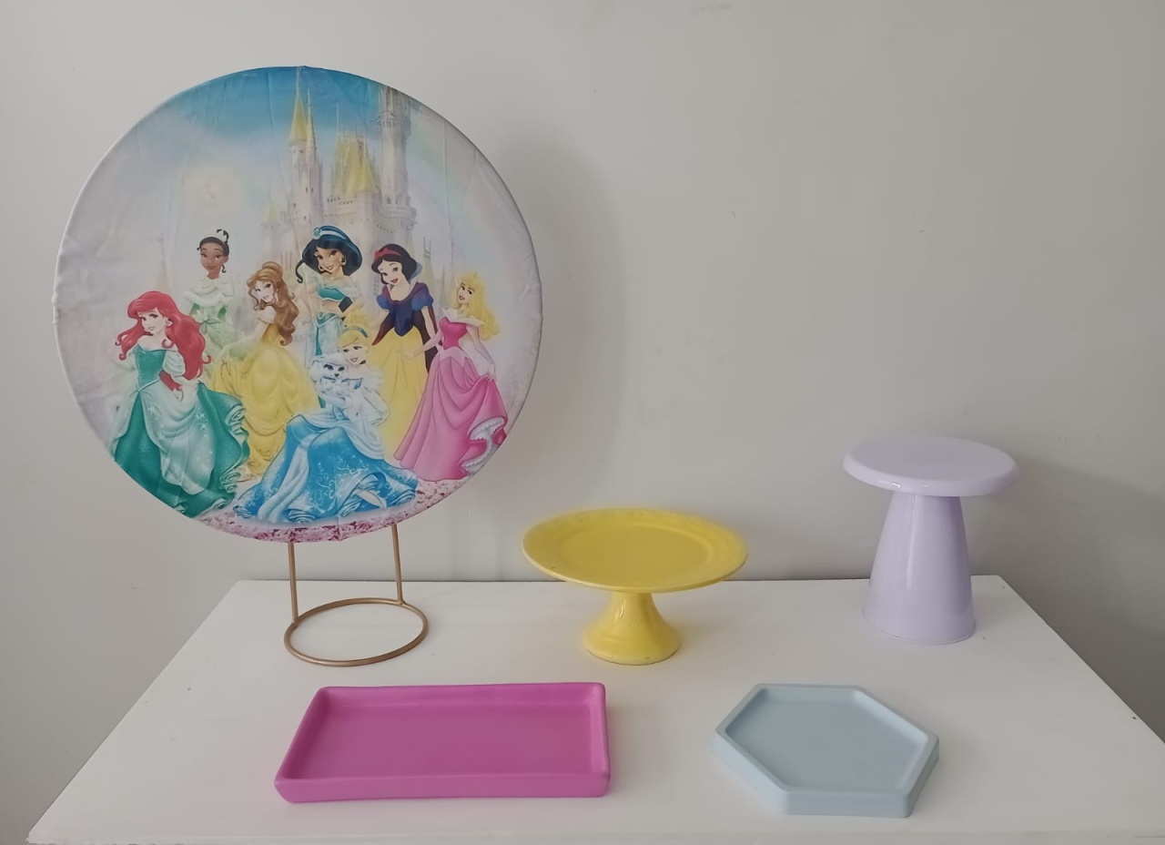 Kit Mini Princesas  - BELAARTEFESTASBH