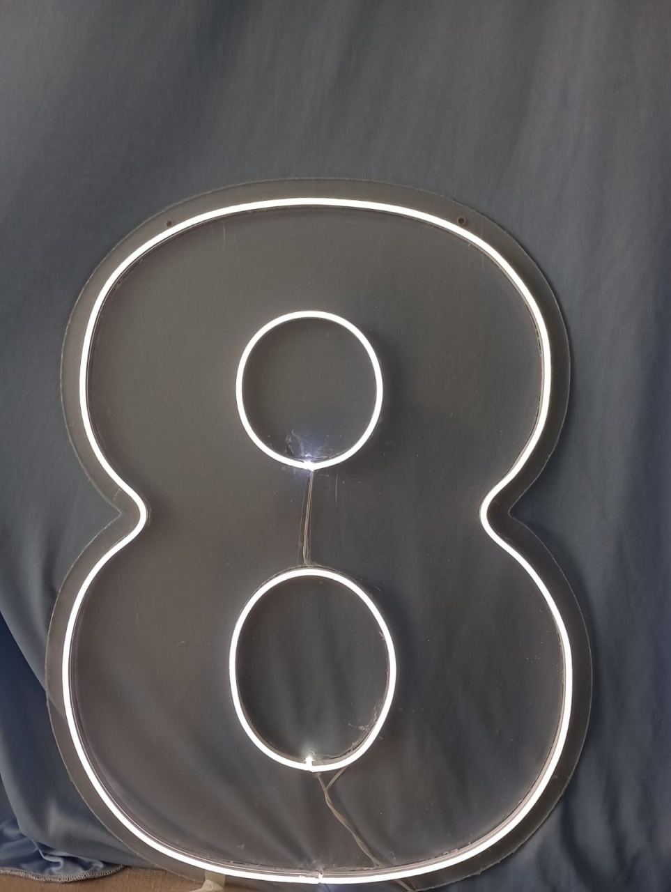 Número de Led 60Cm N8 - BELAARTEFESTASBH