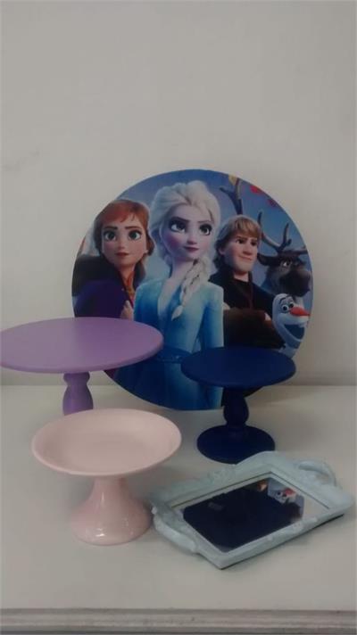 Kit Mini Decoração Frozen - BELAARTEFESTASBH