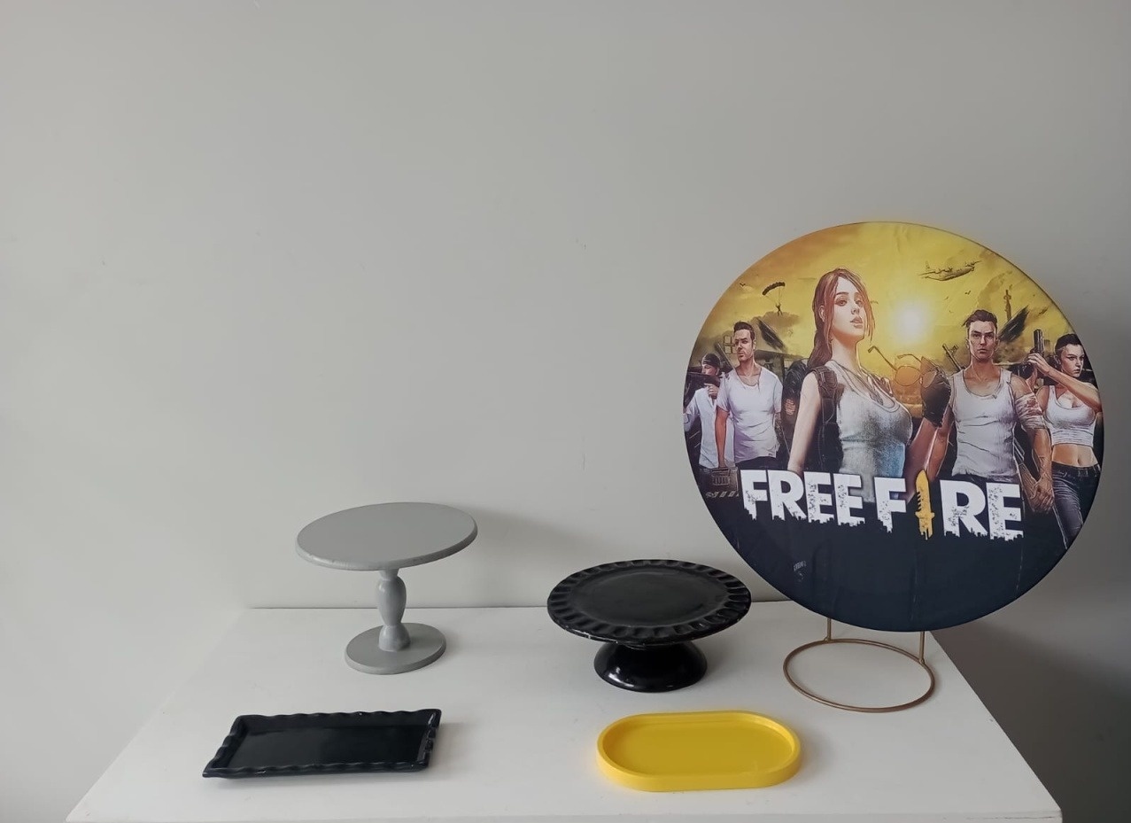 Kit Mini Free Fire  - BELAARTEFESTASBH