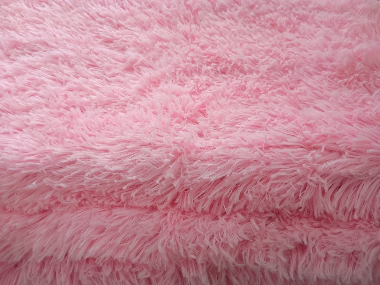 Tapete Rosa Felpudo 1,5X2,0 - BELAARTEFESTASBH
