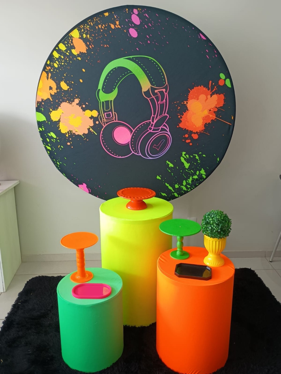 Pegue E Monte Kit Festejar Neon - BELAARTEFESTASBH