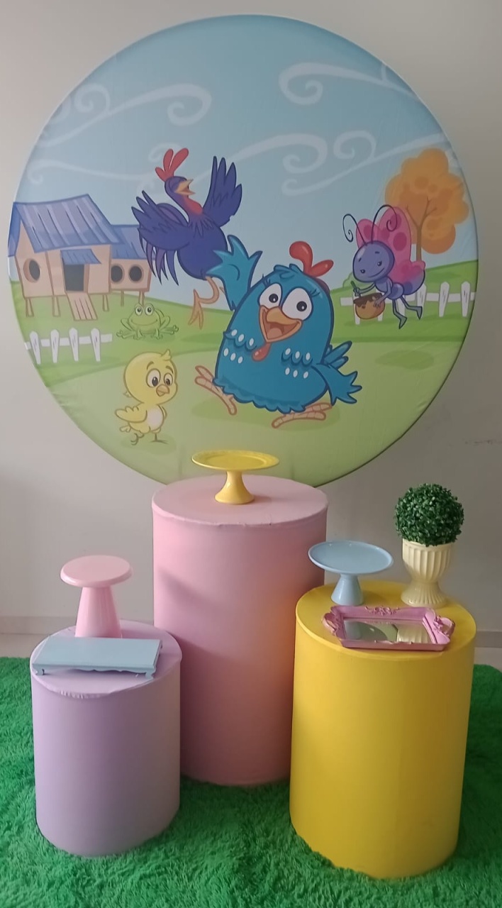 Pegue E Monte Festejar Galinha Pintadinha - BELAARTEFESTASBH