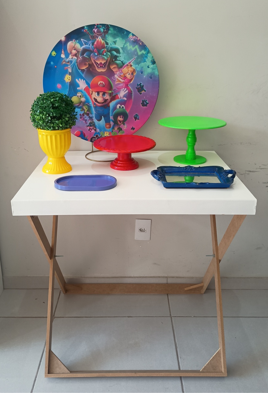 Kit Mini Festa Completa Super Mário Galaxy - BELAARTECELEBRAÇÕESEPRESENTES