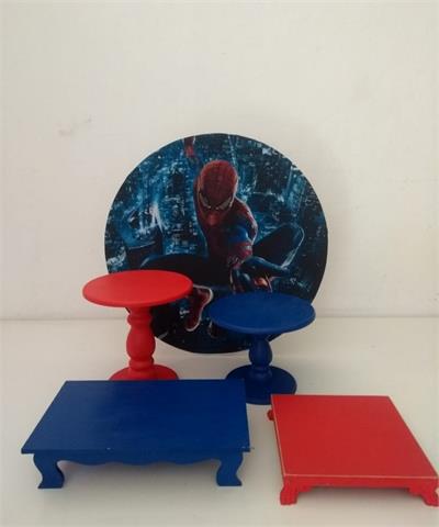 Kit Mini Homem Aranha - BELAARTECELEBRAÇÕESEPRESENTES