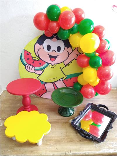 Pegue E Monte Mini Decoração Magali - BELAARTEFESTASBH