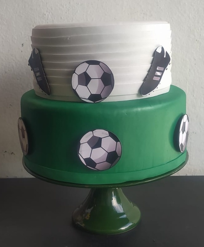 Bolo Fake Futebol - BELAARTEFESTASBH