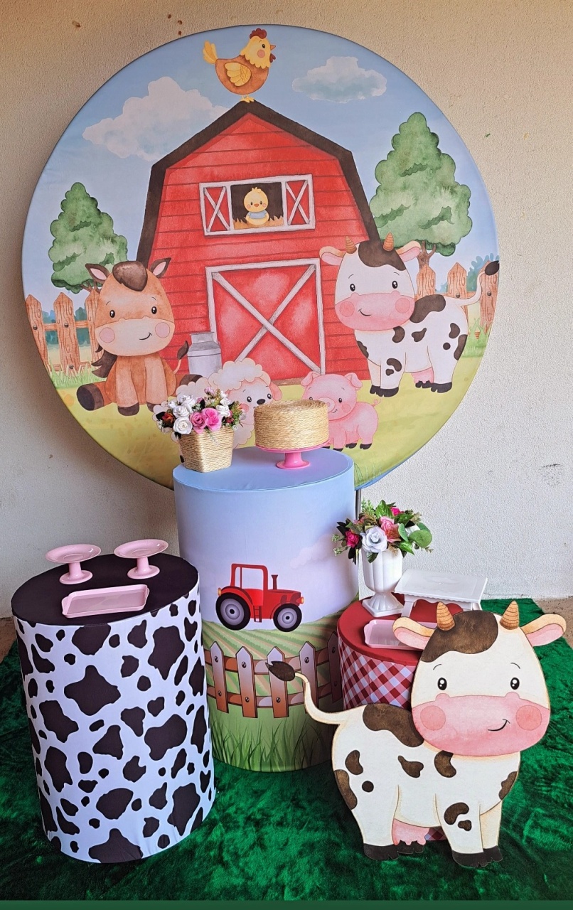 Fazendinha Menina  Kit 2 - festafacil