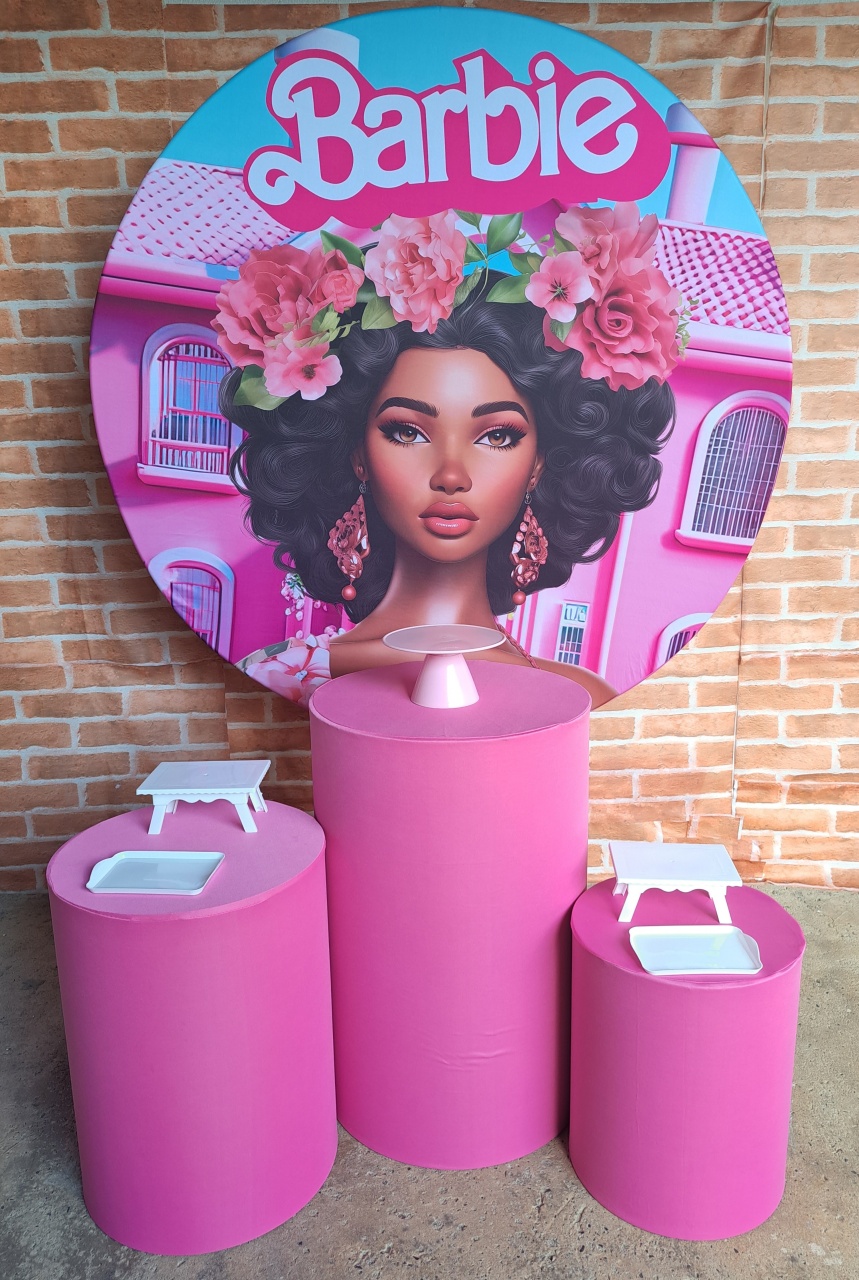 Barbie Negra Kit 1 - festafacil