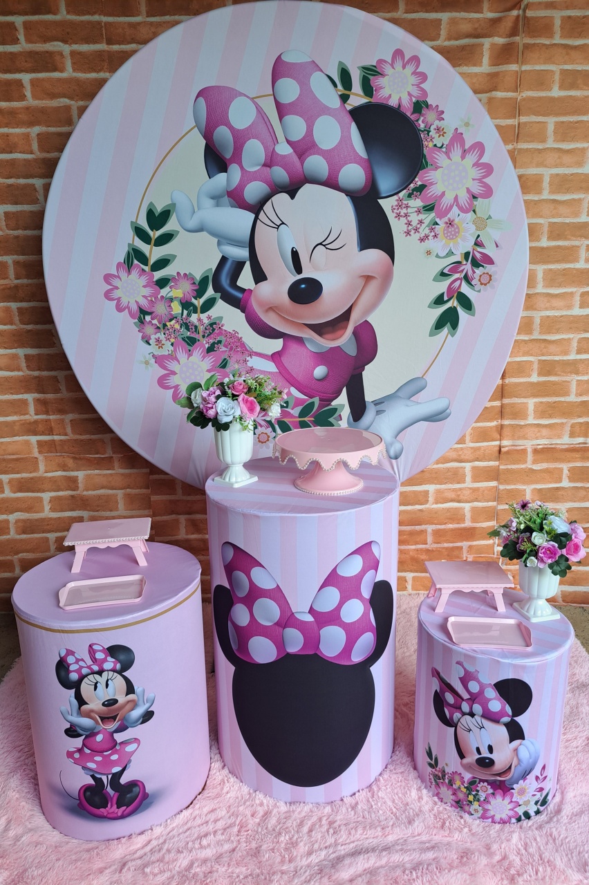 Minie  Rosa Kit 2 - festafacil