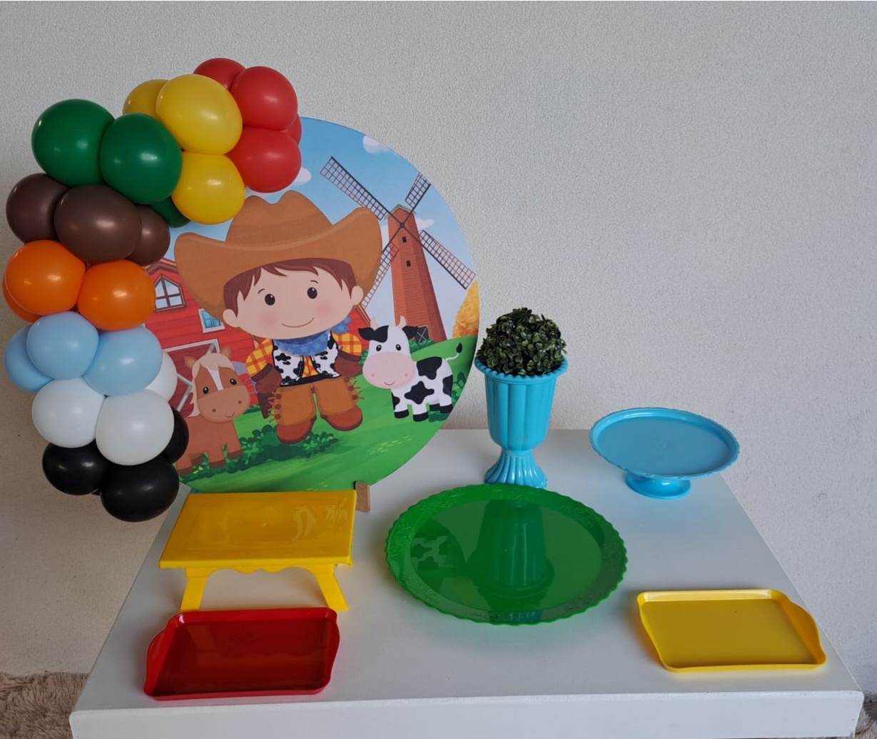 Fazendinha Mini Kit Menino - festafacil