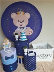 Urso Príncipe Kit 2 Com Bolo E Urso - imagem 2