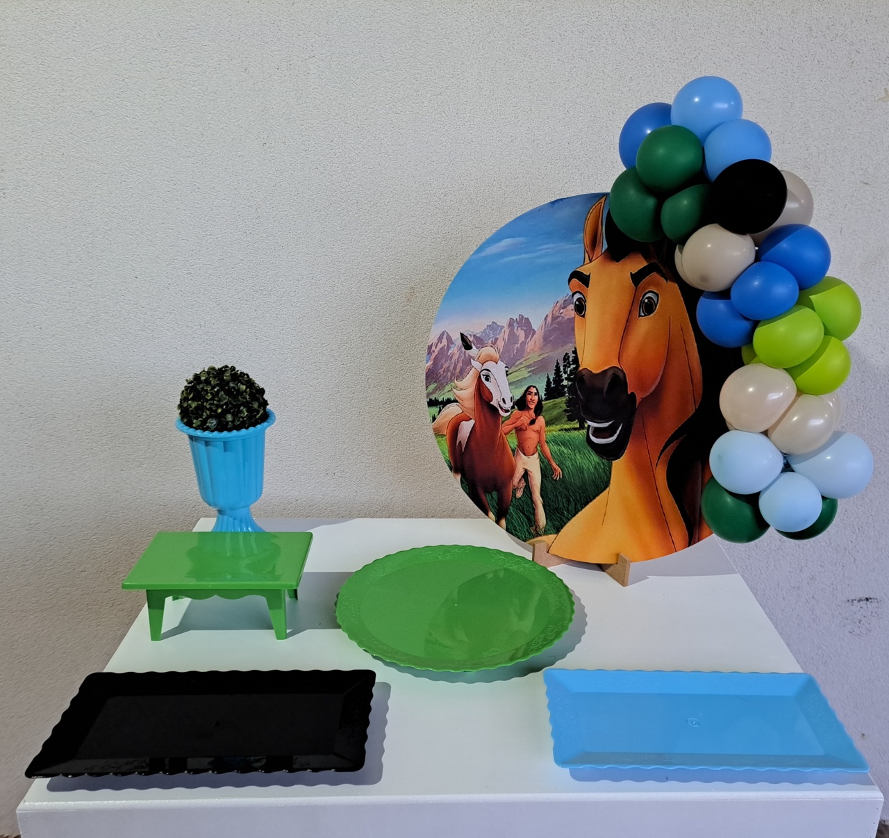 Cavalo Spirit Mini Kit - festafacil