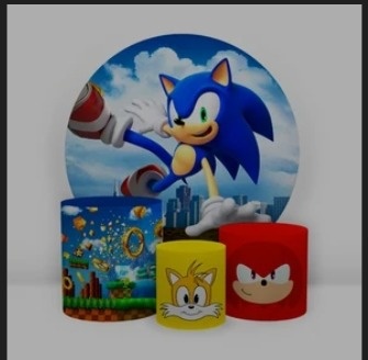 Capas Sonic  - festafacil