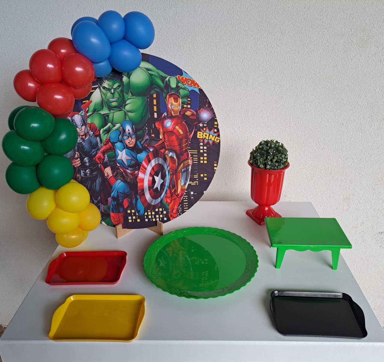 Vingadores Mini Kit - festafacil