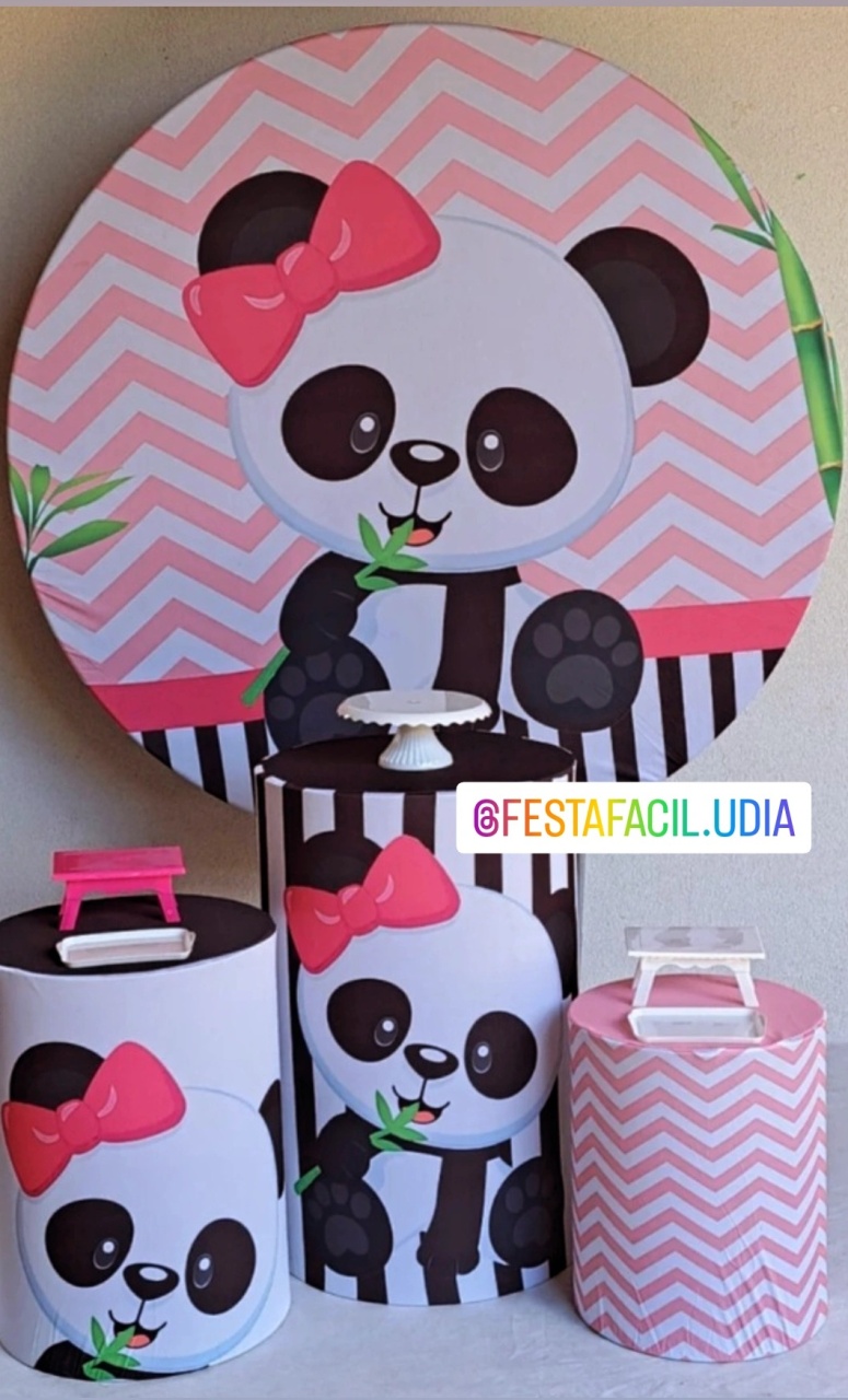 Capas Panda  - festafacil